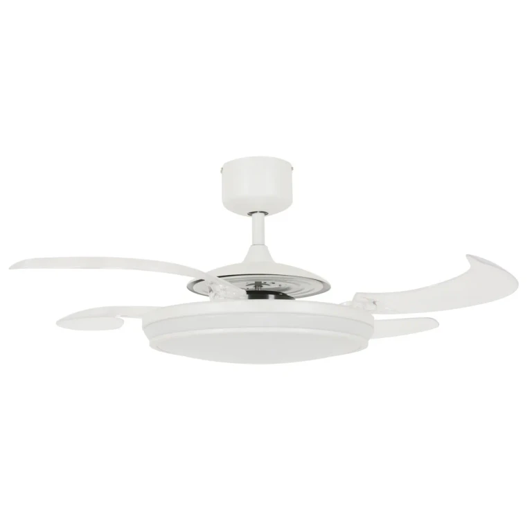 White 48" Ceiling Fan from the Evo1 Collection