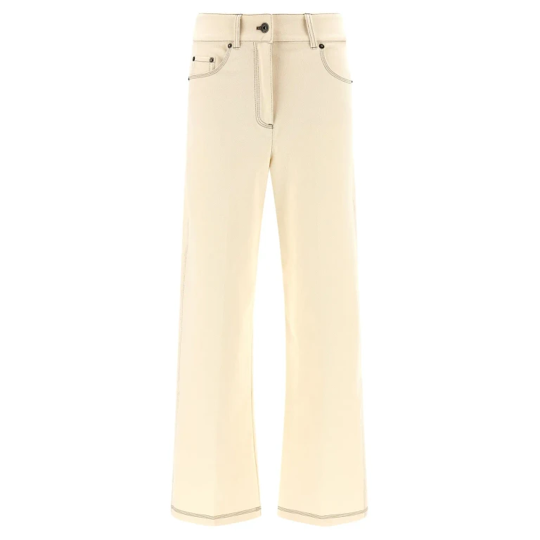 Max Mara Cotton Blend Mxpribes Trousers