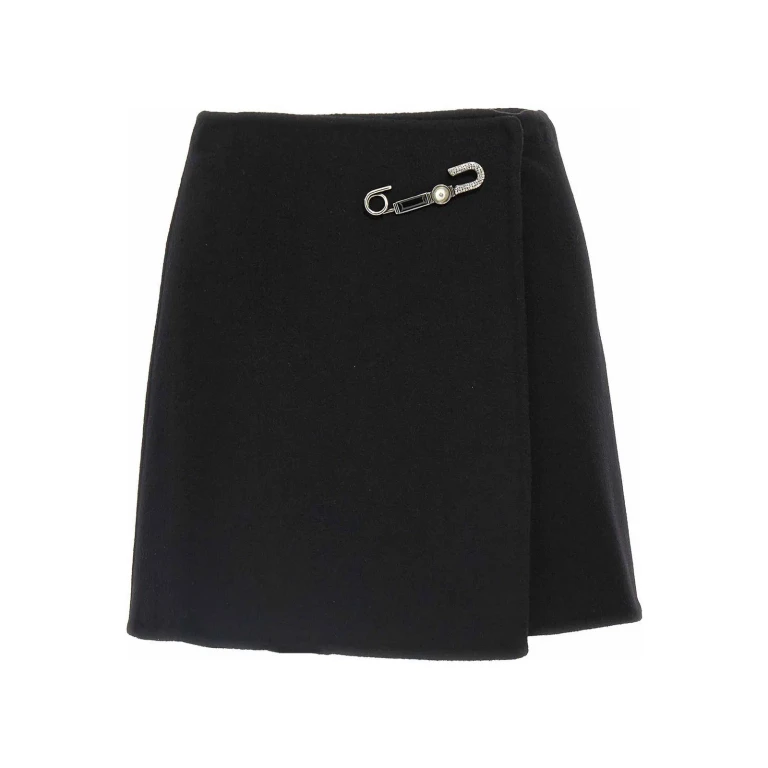 Ermanno Scervino Jewel Pin Skirt