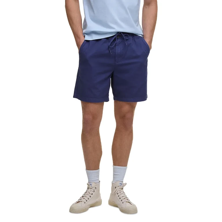 Barbour Regular Fit Washed Oxford Shorts