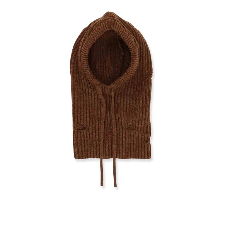 MM6 Maison Margiela Wolmix Balaclava met Distressed Effect