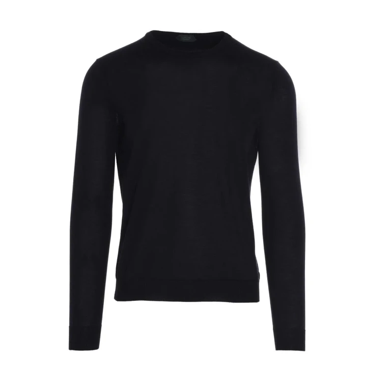 Zanone Pull Col Rond - Gris
