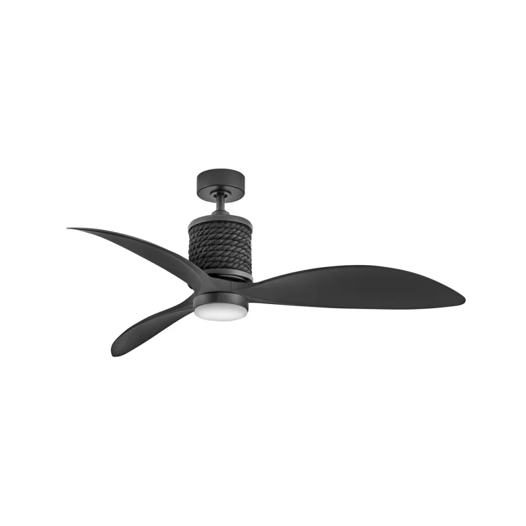 Matte Black 60"Ceiling Fan from the Marin Collection