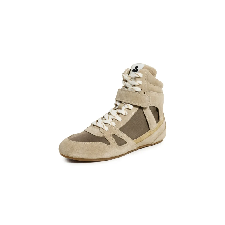 Isabel Marant Senny High-Top Sneaker Khaki 41
