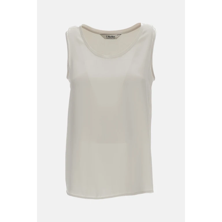 S Max Mara Top White Ac Vi - Women