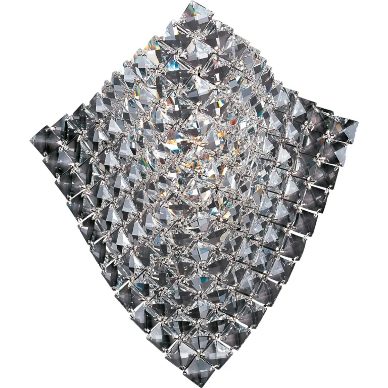 Polished Chrome One Light Wall Sconce from the Wave Collection