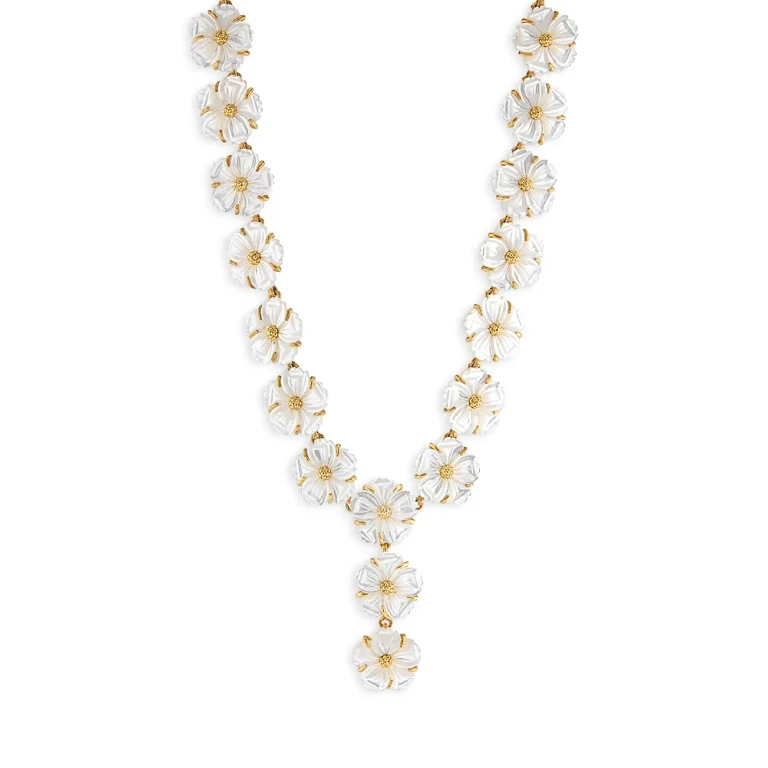 Capucine De Wulf Mermaid Garden Petite Riviere Convertible Necklace, 16