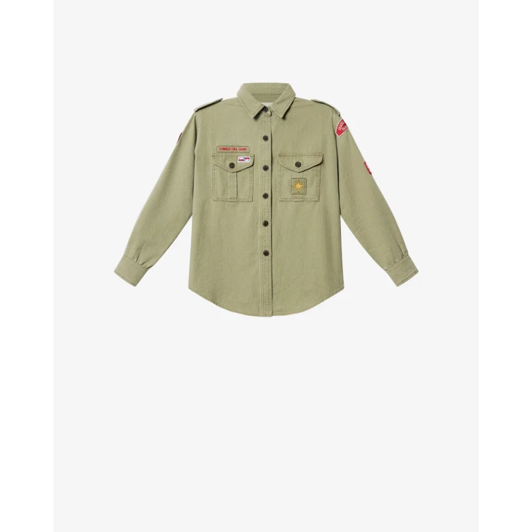 Isabel Marant Chemise Umberta - Donna - Kaki
