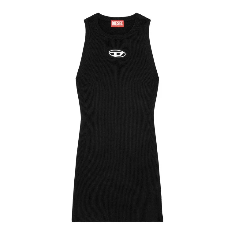 Diesel Pull Col Rond - Noir