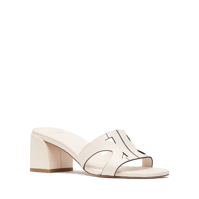 kate spade new york Women's Double K Block Heel Sandals