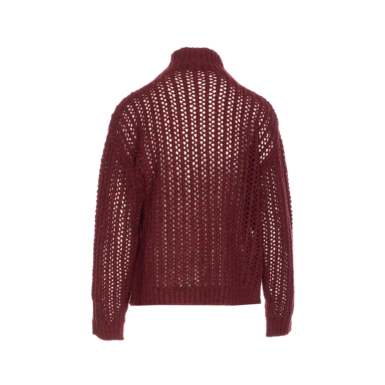 Max Mara Sweaters Bordeaux Wool - Women