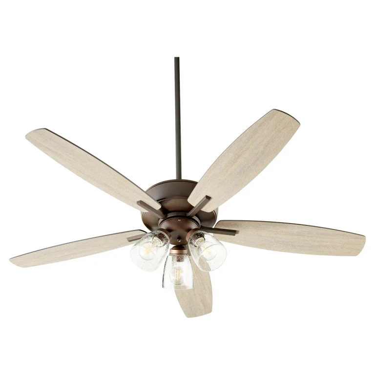 Oiled Bronze 52"Ceiling Fan from the Breeze Collection
