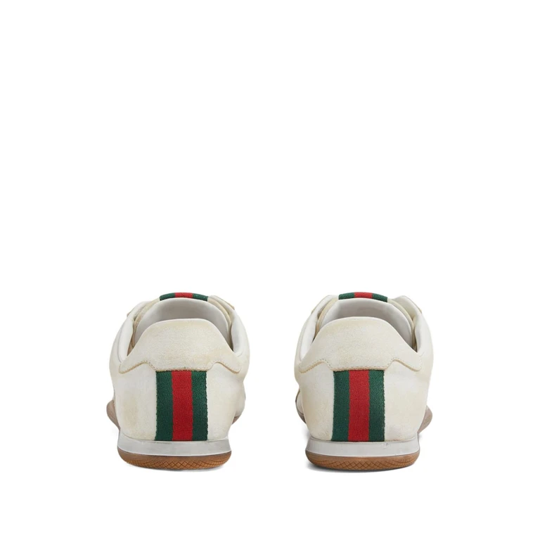 Gucci Sneakers White Calf Skin - Women