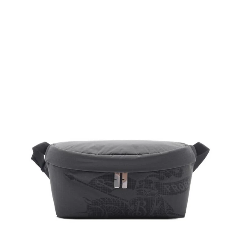 Burberry Logo-Printed Windbreaker Belt Bag