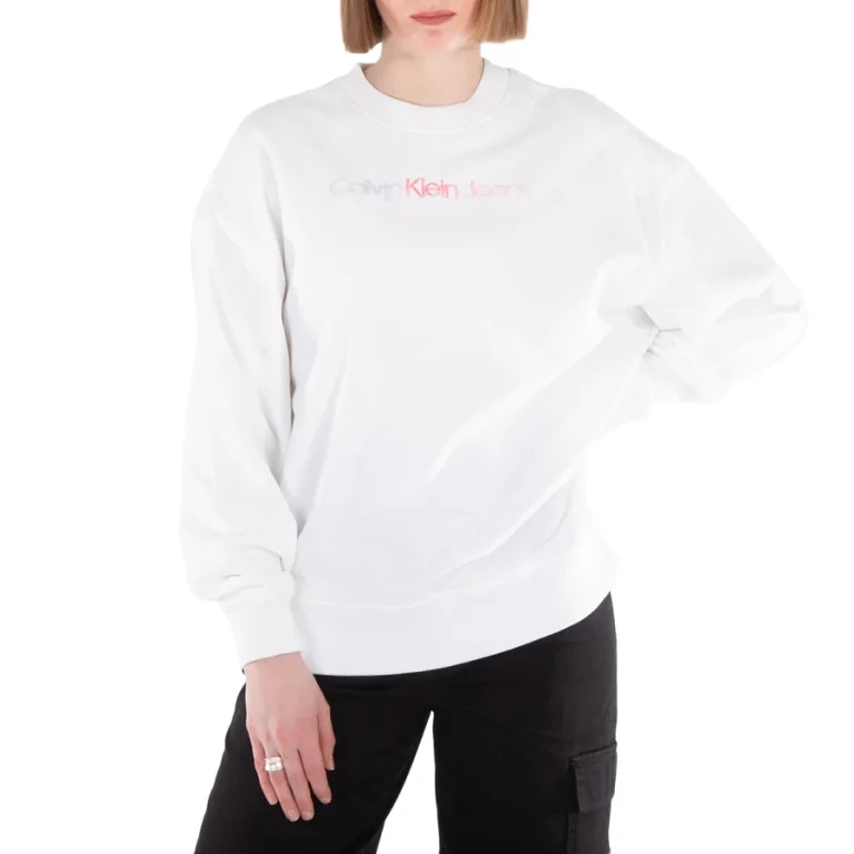 Calvin Klein Diffused Logo Crewneck Sweatshirt