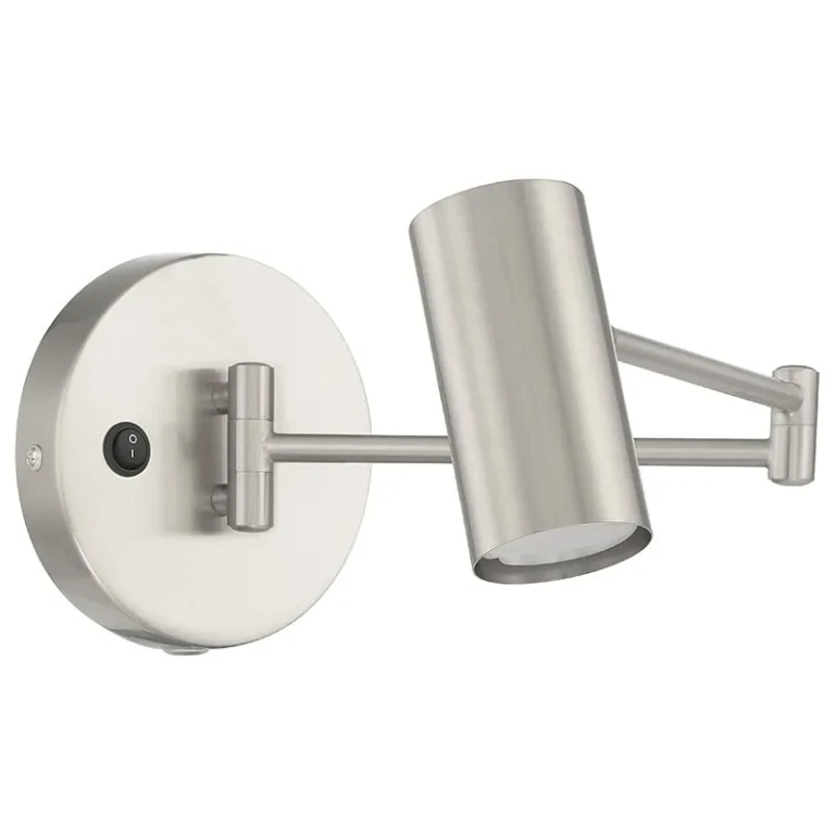 Brushed Steel LED Reading Light from the Austin Collection