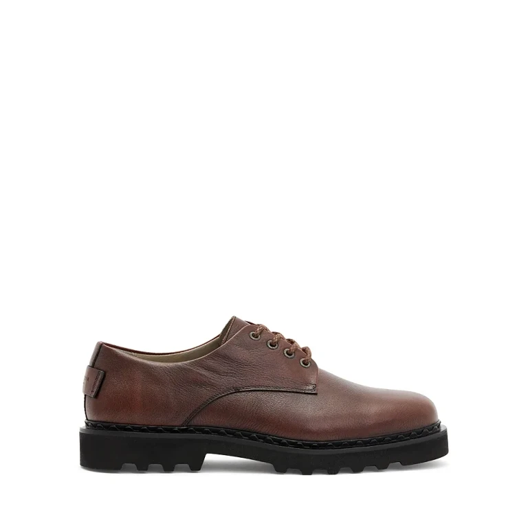 Allsaints Men's Skiff Leather Derby Shoe