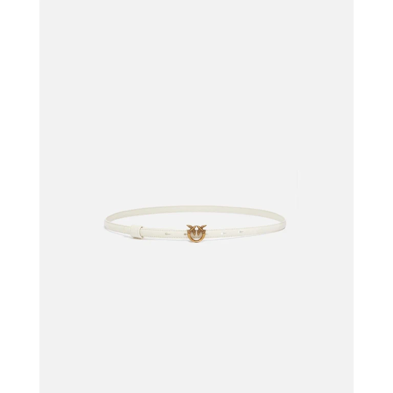 Pinko - Fine ceinture avec boucle Love Birds 1 cm - XS