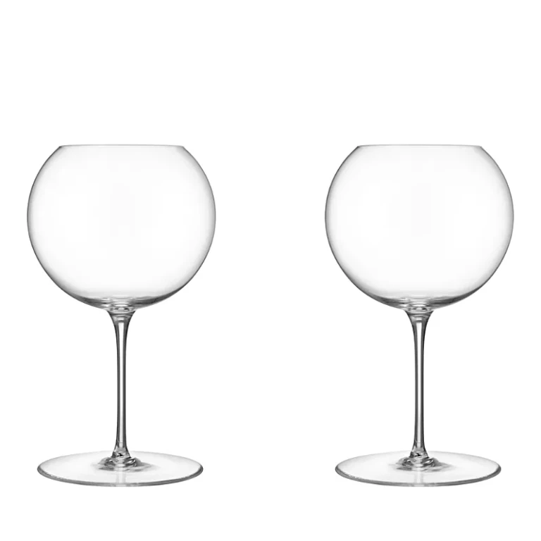 Orrefors Geometry Red Wine Glass, Set of 2
