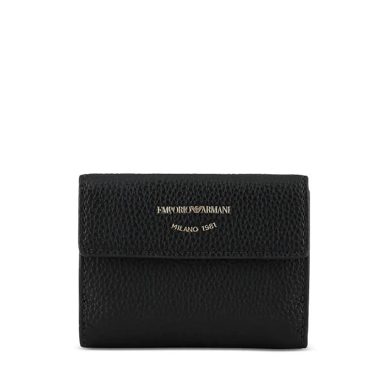 Emporio Armani Deer Print My Trifold Wallet