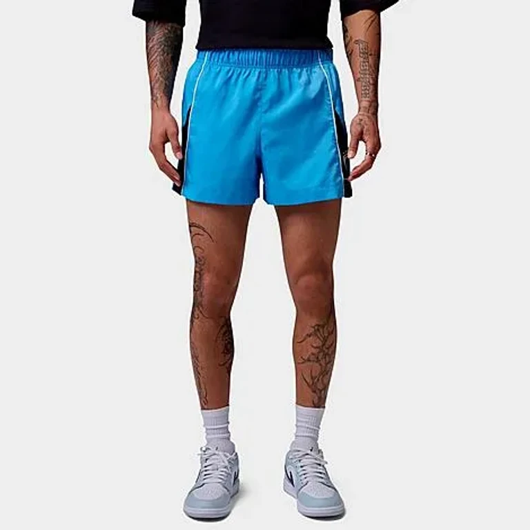 Men's Jordan Shortie Shorts in University Blue/Black/White