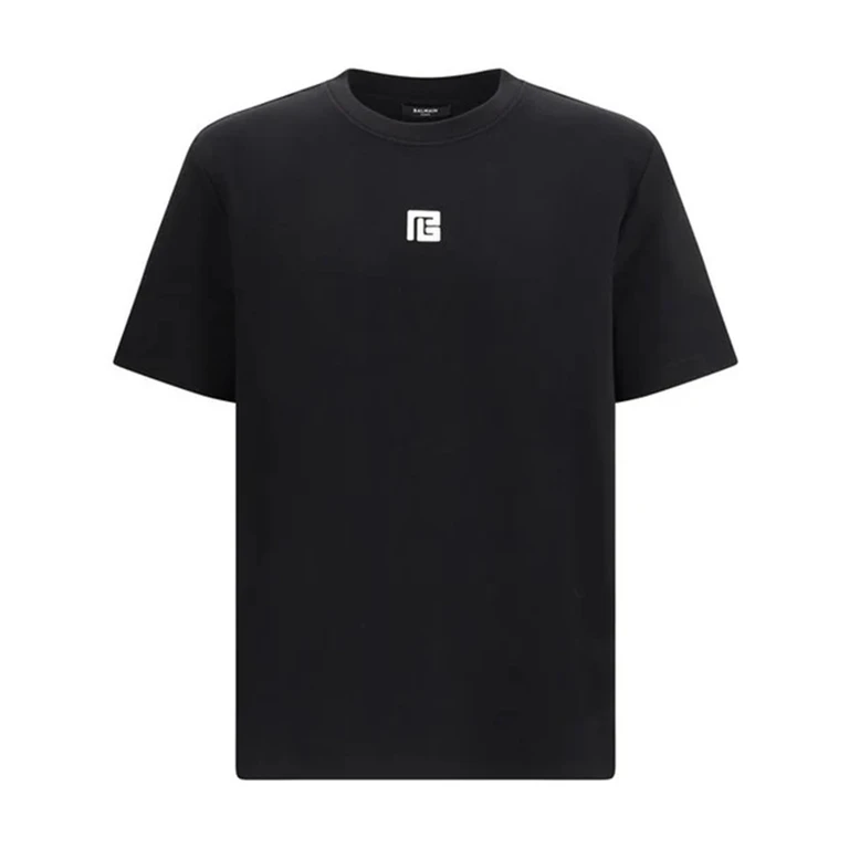 Balmain Paris Loose Ss T-shirt Black - Men