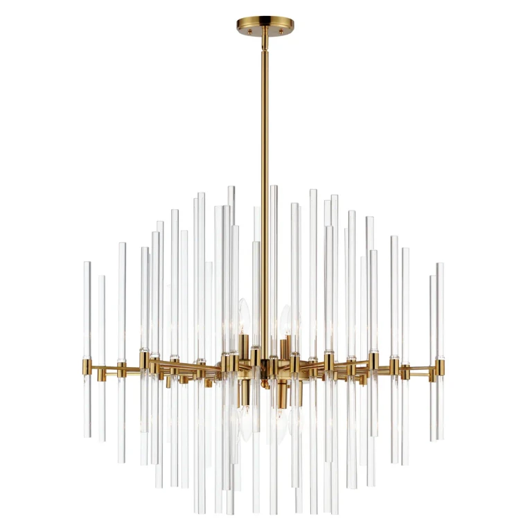 Heritage Eight Light Chandelier from the Divine Collection