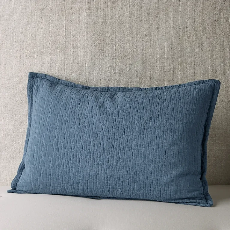 Textured Italian Matelasse King Sham Set - Exclusive