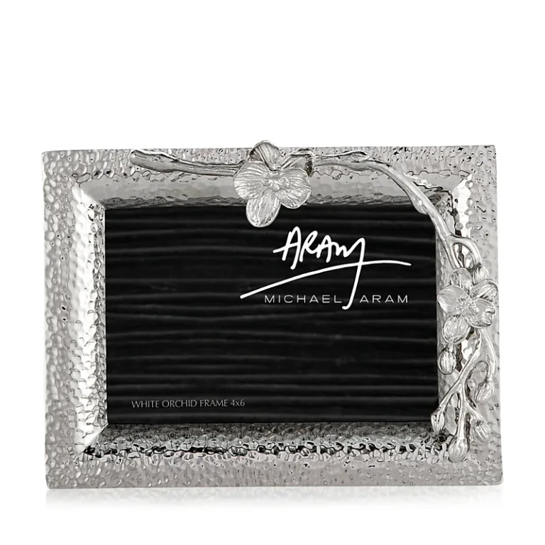 Michael Aram White Orchid Frame, 4 x 6