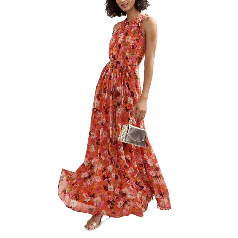 Phase Eight Zelah Floral Print Maxi Dress
