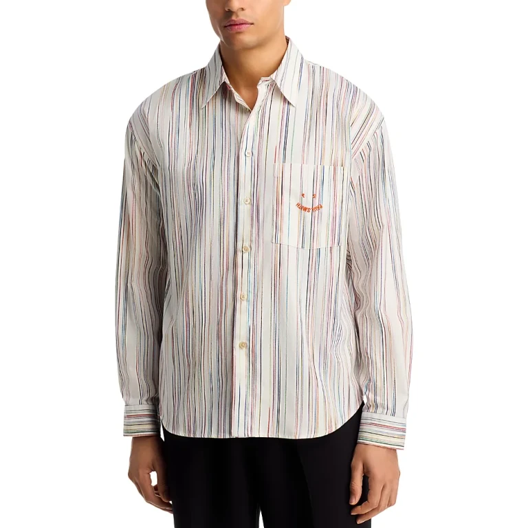 Ps Paul Smith Long Sleeve Button Front Shirt