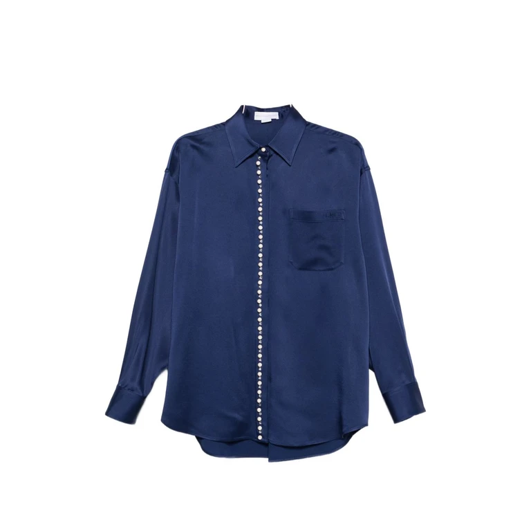 Stella McCartney Shirts Blue Plastic - Women