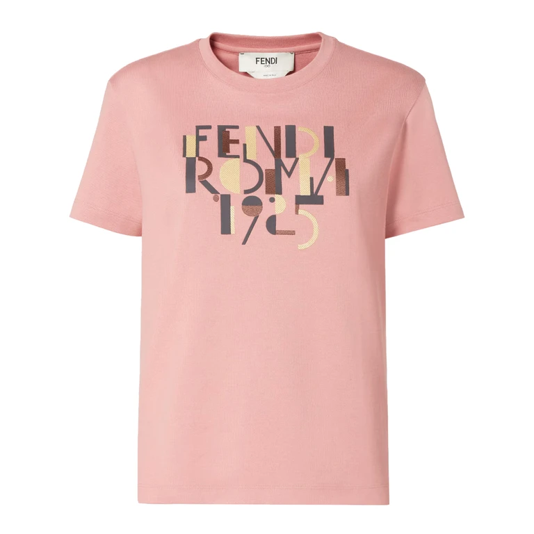 Fendi T-shirt Pink & Purple - Women