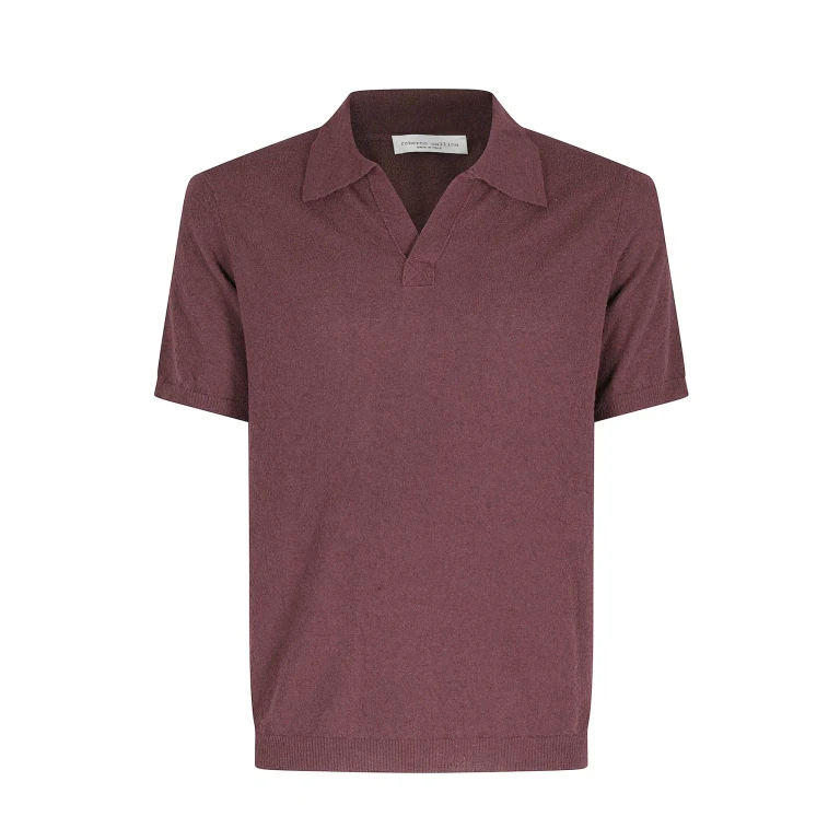 Roberto Collina Polo Mc No Bottoni