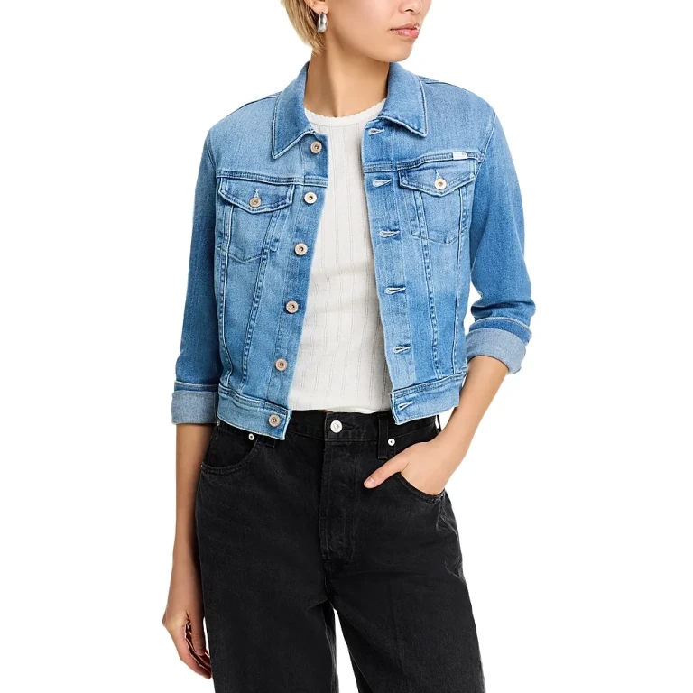Ag Crop Denim Jacket