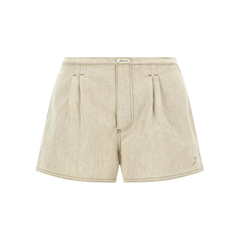 Shorts Woman color Beige (26ESOW00612AD00044130)