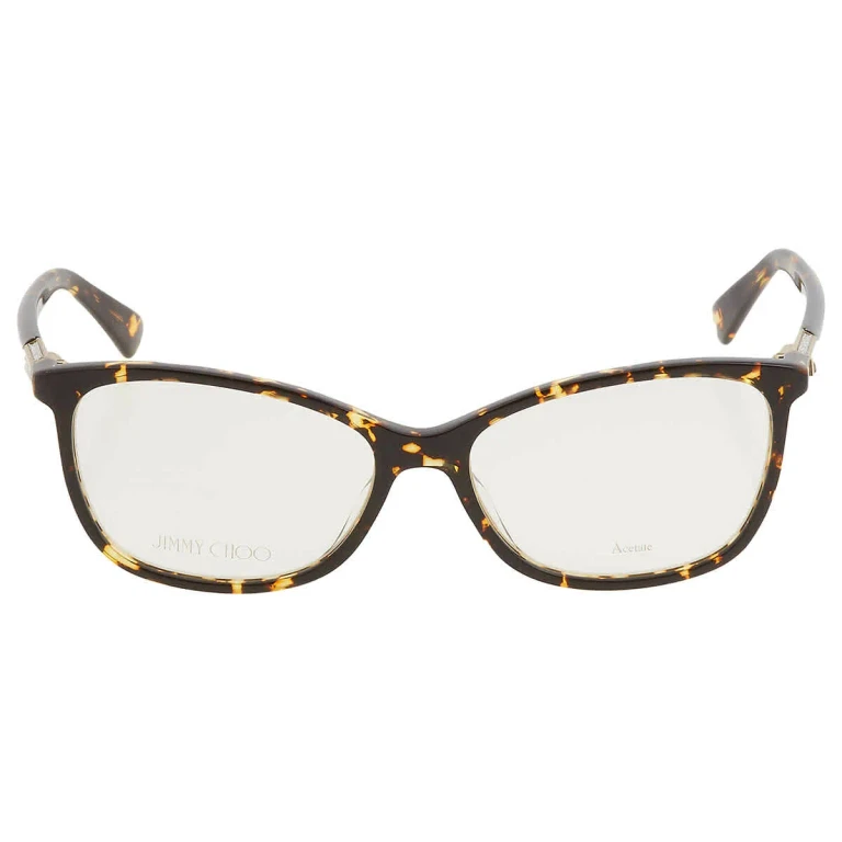 Jimmy Choo Demo Rectangular Ladies Eyeglasses JC282/G 0086 55