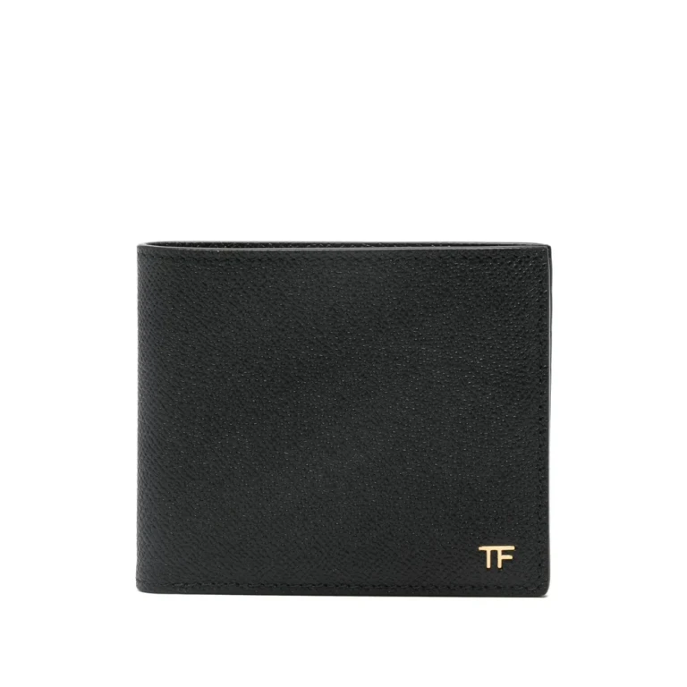 Porta-cartões bifold com logótipo Tom Ford