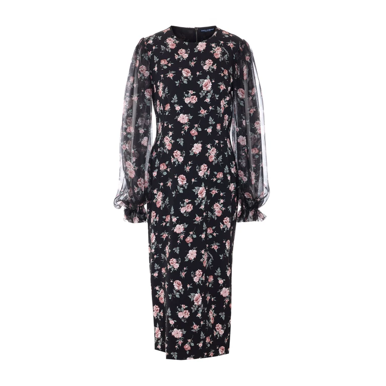 Dolce & Gabbana Dresses Fiori F. do Nero _se Ea - Women