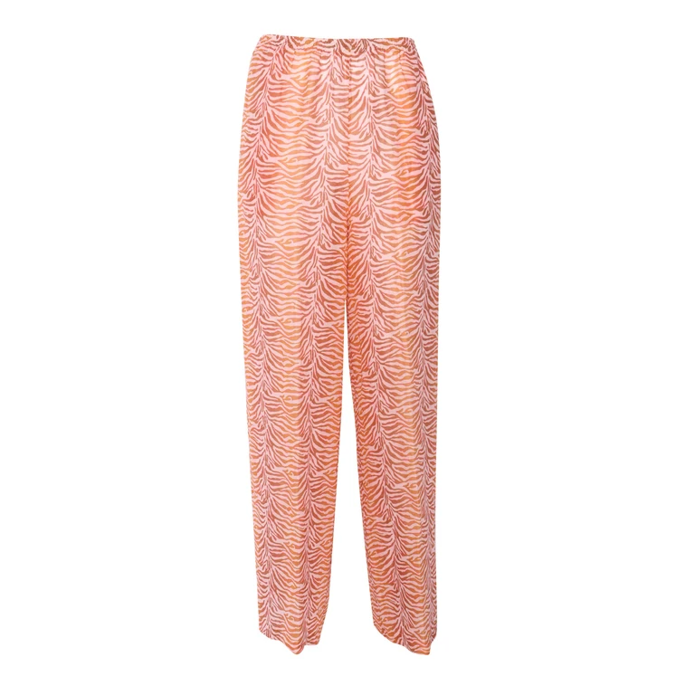 Forte_Forte Trousers With Heartbeat Print