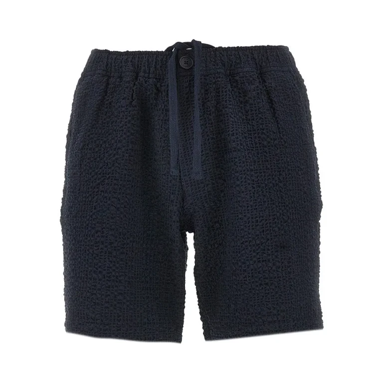 WAX LONDON 'Kurt' textured cotton shorts Man 32
