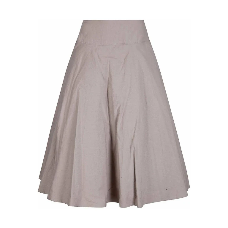 Yohji Yamamoto Jupe Midi - Beige