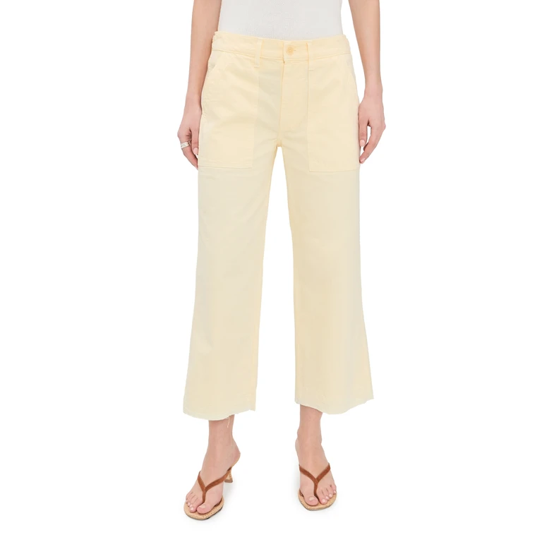 AMO Easy Army Slouch Crop Pants Blondie 32