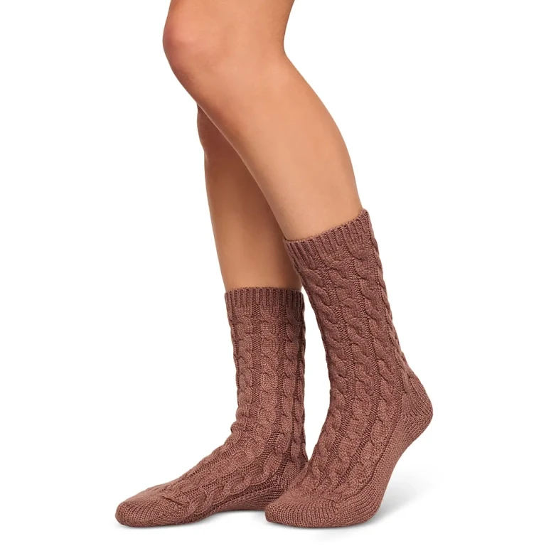 Eberjey Cozy Cable Knit Socks