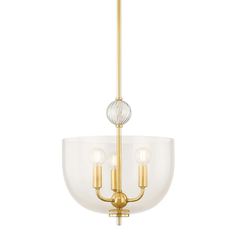Aged Brass Lantern from the Arianne Collection
