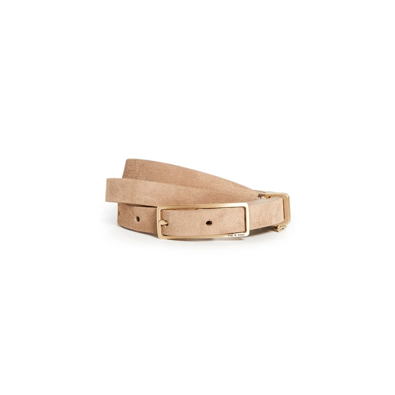 rag & bone Baby Rebound Belt Camel L
