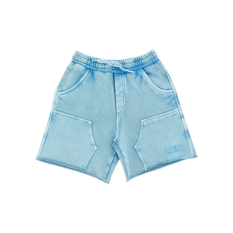 MM6 Washed-out French Terry Shorts Kinder 12J