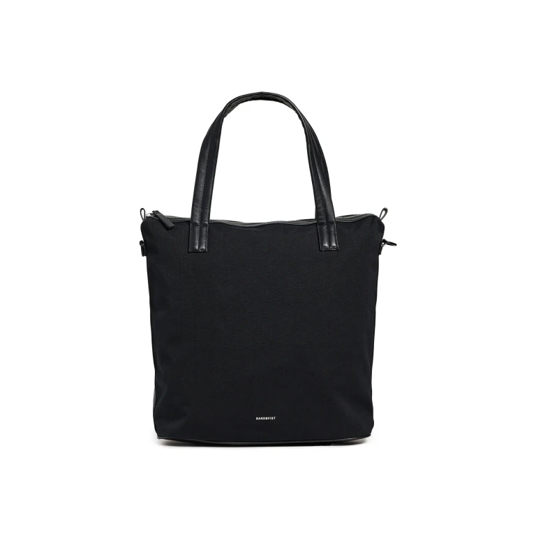 Sandqvist Everyday Zipper Tote Bag Black One Size