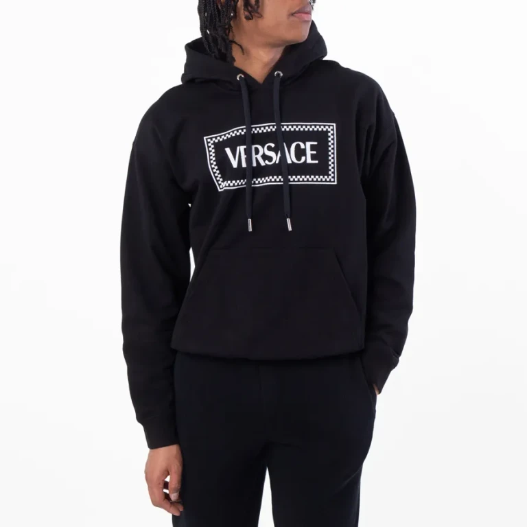 Versace 90s Vintage Logo Print Hoodie