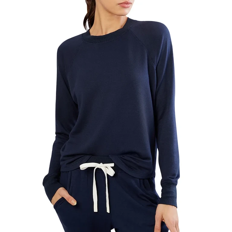 Splits59 Warm Up Curved Hem Sweatshirt